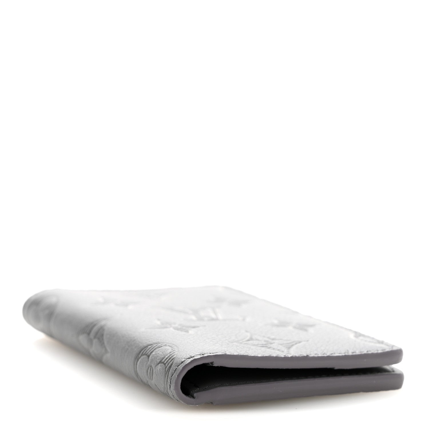 Louis Vuitton Calfskin Monogram Shadow Pocket Organizer Antarctic Grey 4 of 9