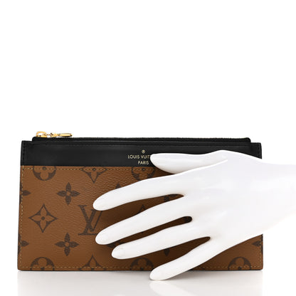 Louis Vuitton Reverse Monogram Slim Purse 2 of 6