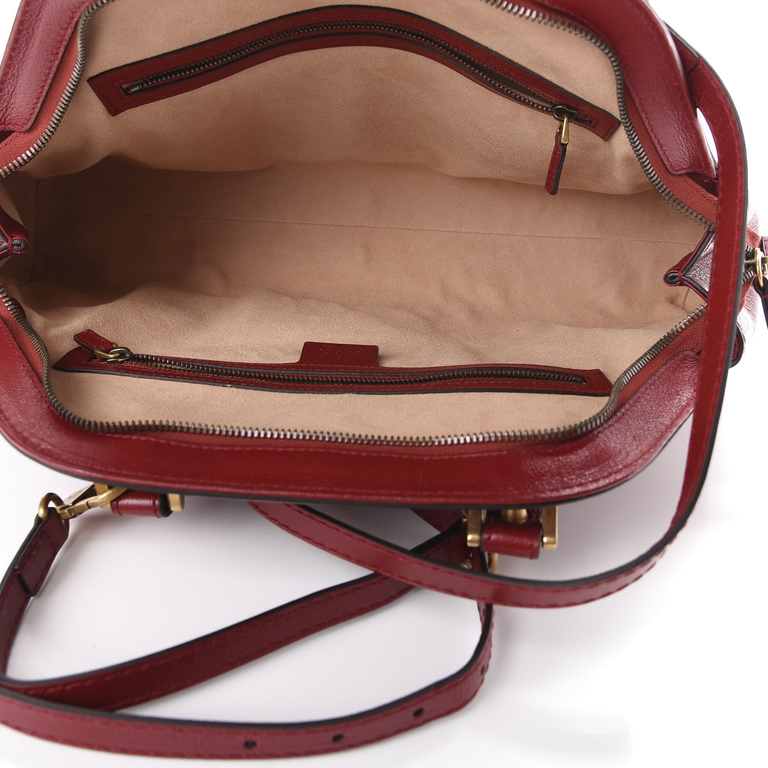 Gucci Piuma Lux Energy Medium Re(Belle) Top Handle Bag Romantic Cerise 4 of 10