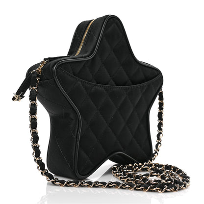 Chanel Satin Walk Of Fame Bag Black 3 of 9