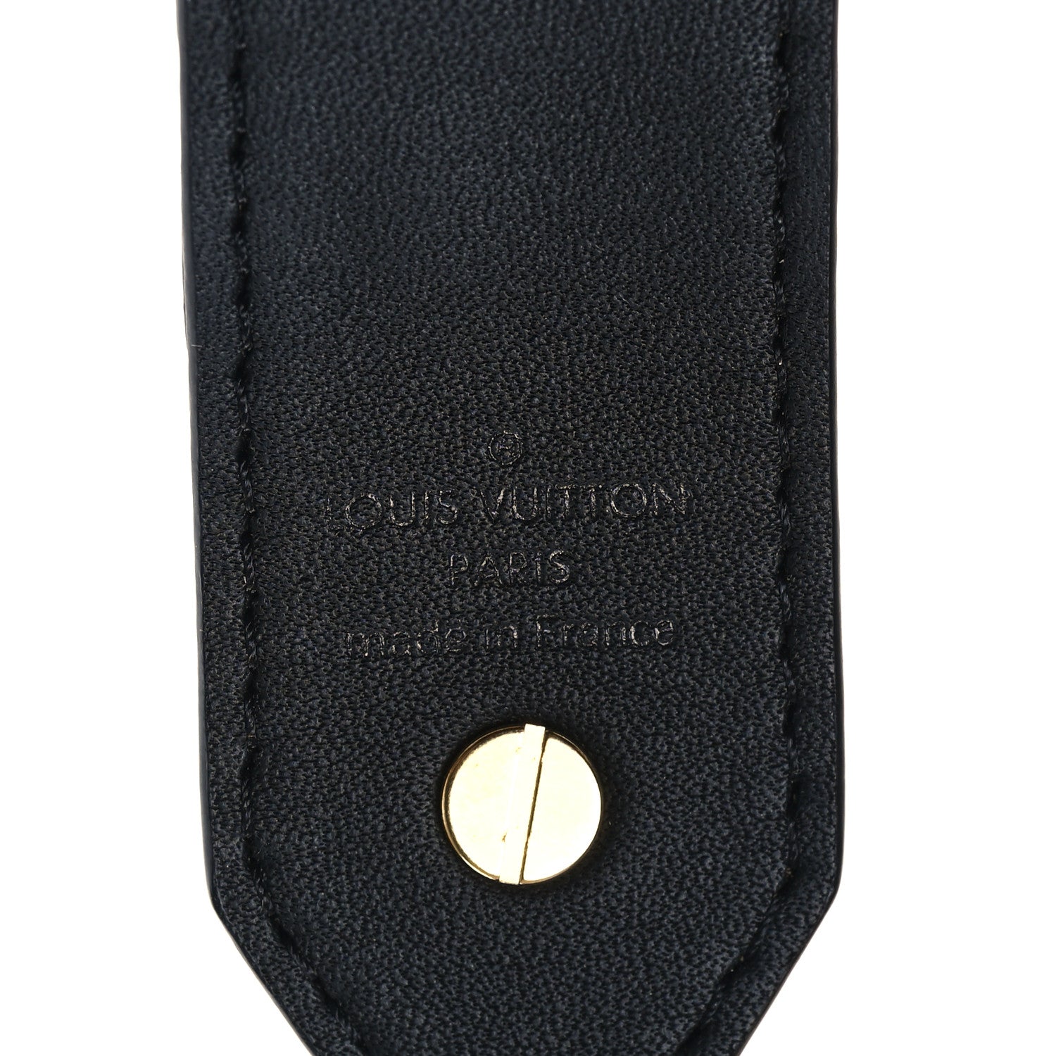 Louis Vuitton Reverse Monogram Bandouliere Shoulder Strap XL Black 3 of 4