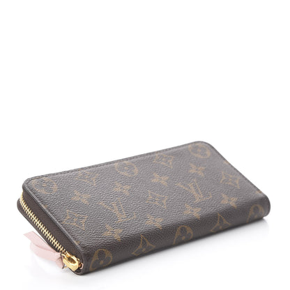 Louis Vuitton Monogram Clemence Wallet Rose Ballerine 3 of 5