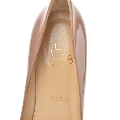 Christian Louboutin Patent Pigalle 85 Pumps 39 Nude 6 of 8