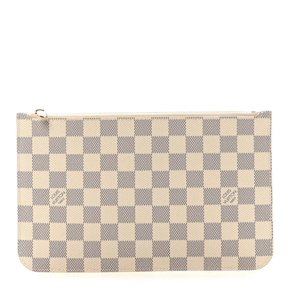 Louis Vuitton Damier Azur Neverfull MM GM Pochette 1 of 6