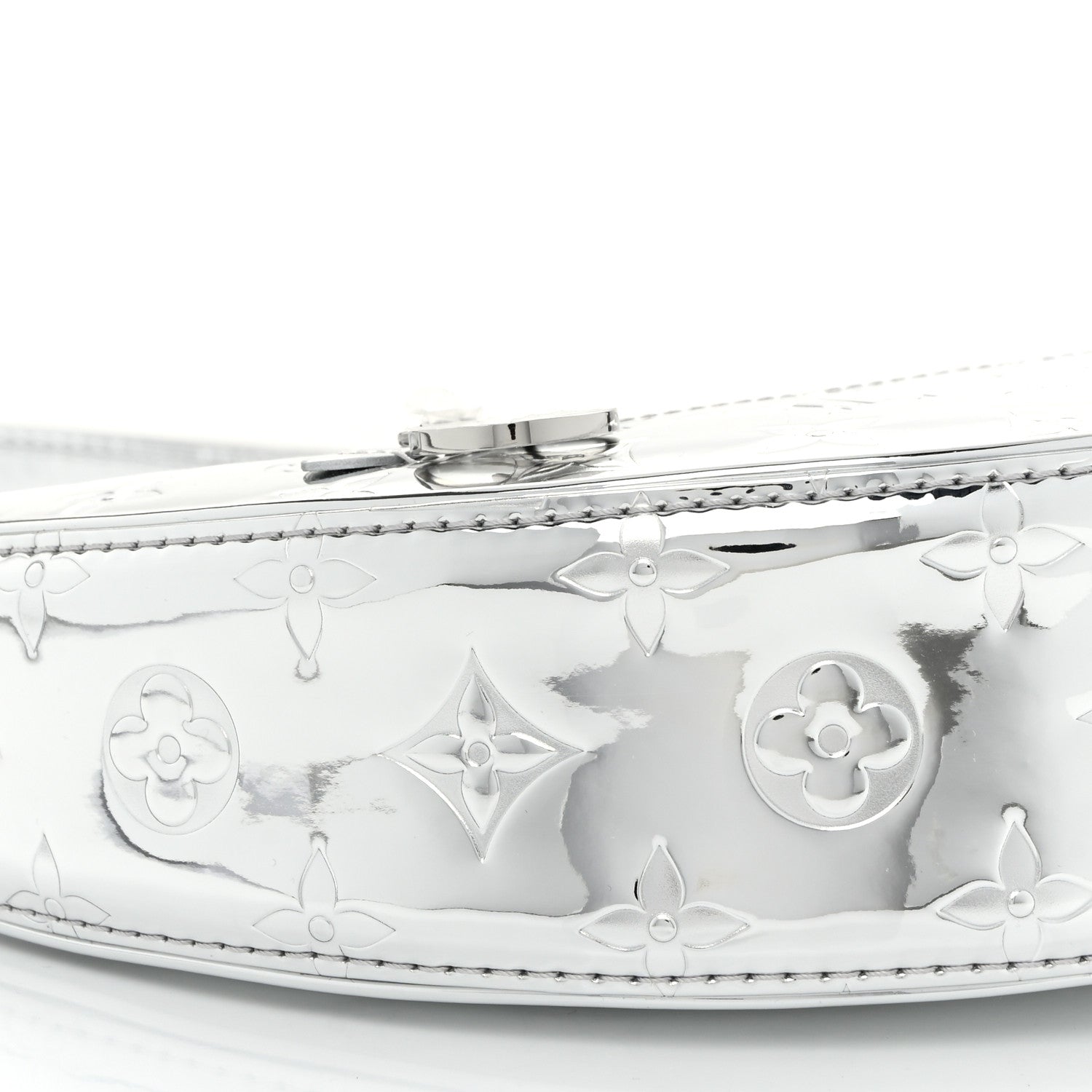 Louis Vuitton Monogram Miroir Loop PM Silver 8 of 9
