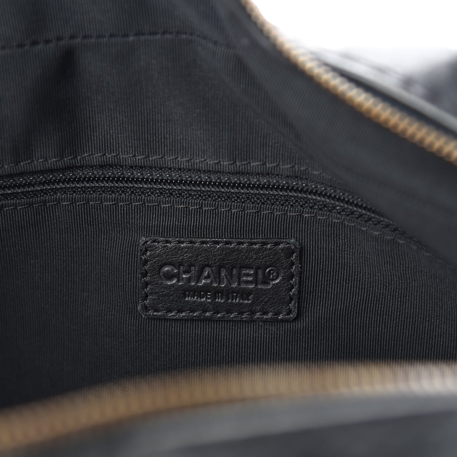 Chanel Calfskin Wild Stitch Top Handle Bag Black 13 of 15