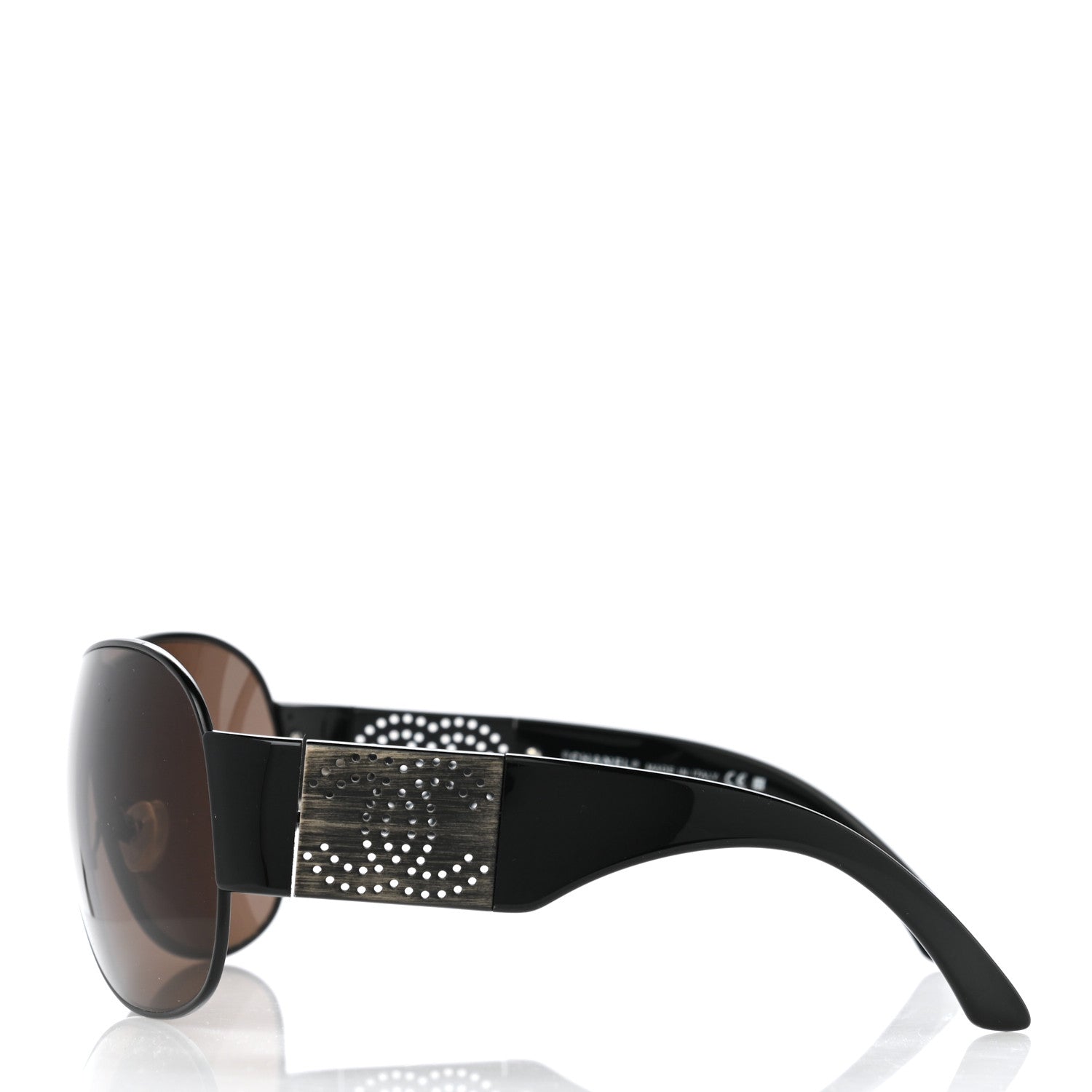 Chanel CC Sunglasses 4154 Brown Black 2 of 7