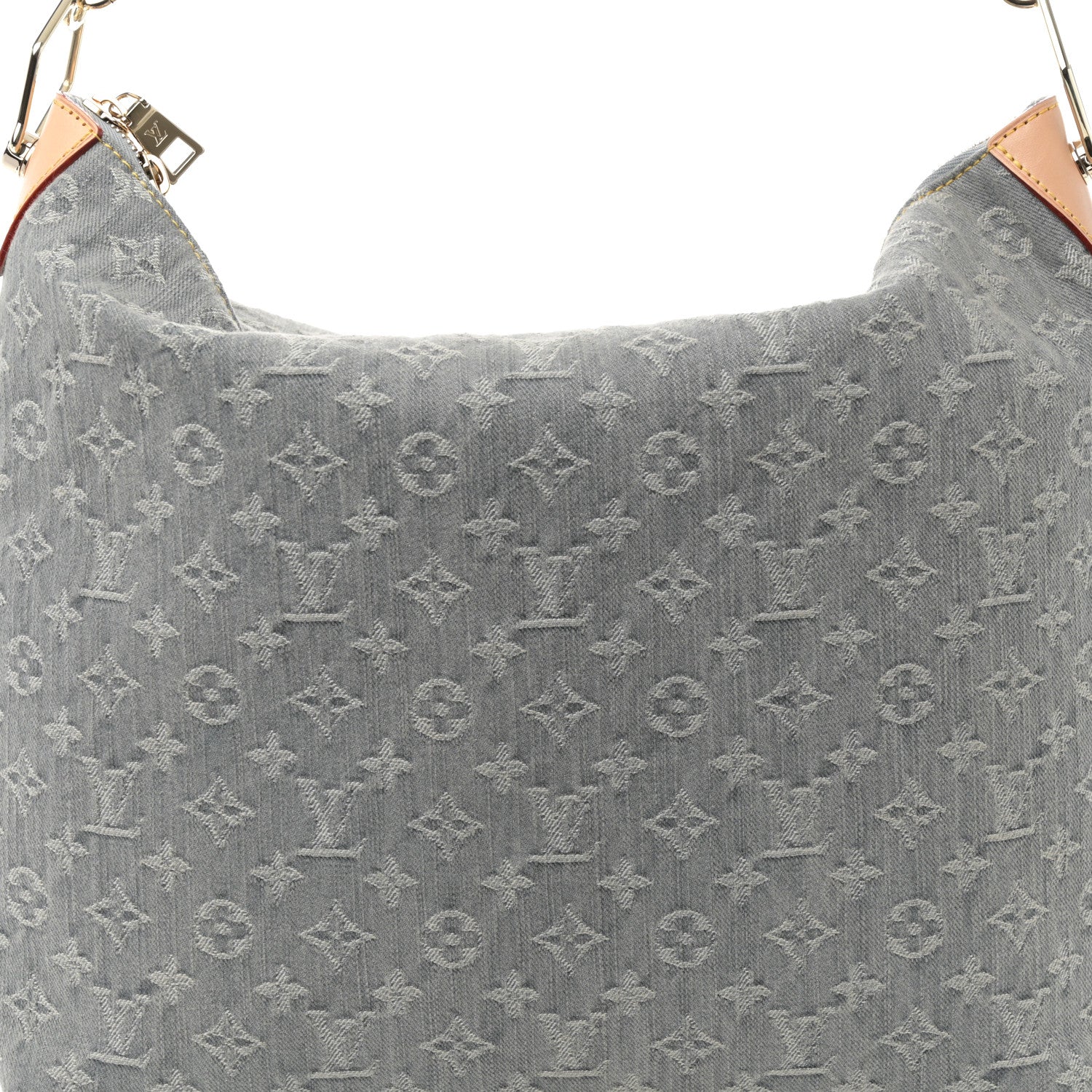 Louis Vuitton Monogram Denim Coussin Hobo MM Washed Gray 7 of 9