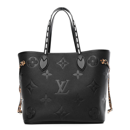 Louis Vuitton Empreinte Monogram Giant Wild At Heart Neverfull MM Black 1 of 4