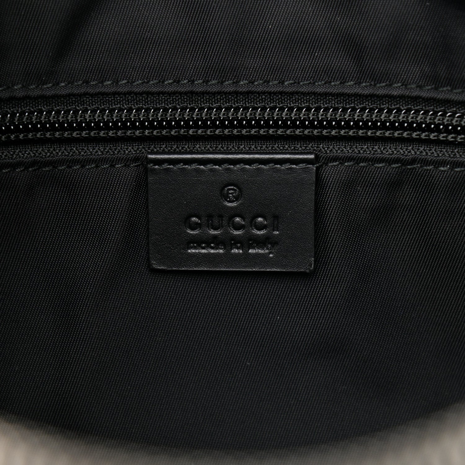 Gucci GG Supreme Monogram Web Messenger Bag Black 5 of 8