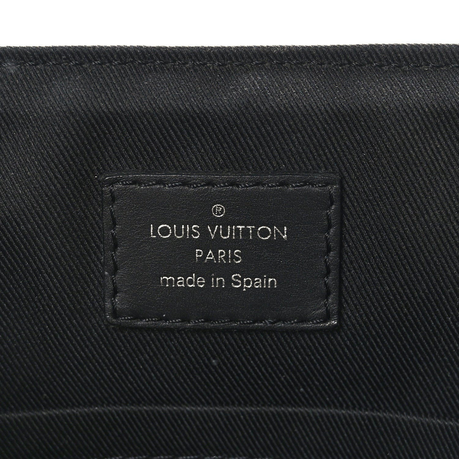 Louis Vuitton Monogram Eclipse District PM Black 6 of 8