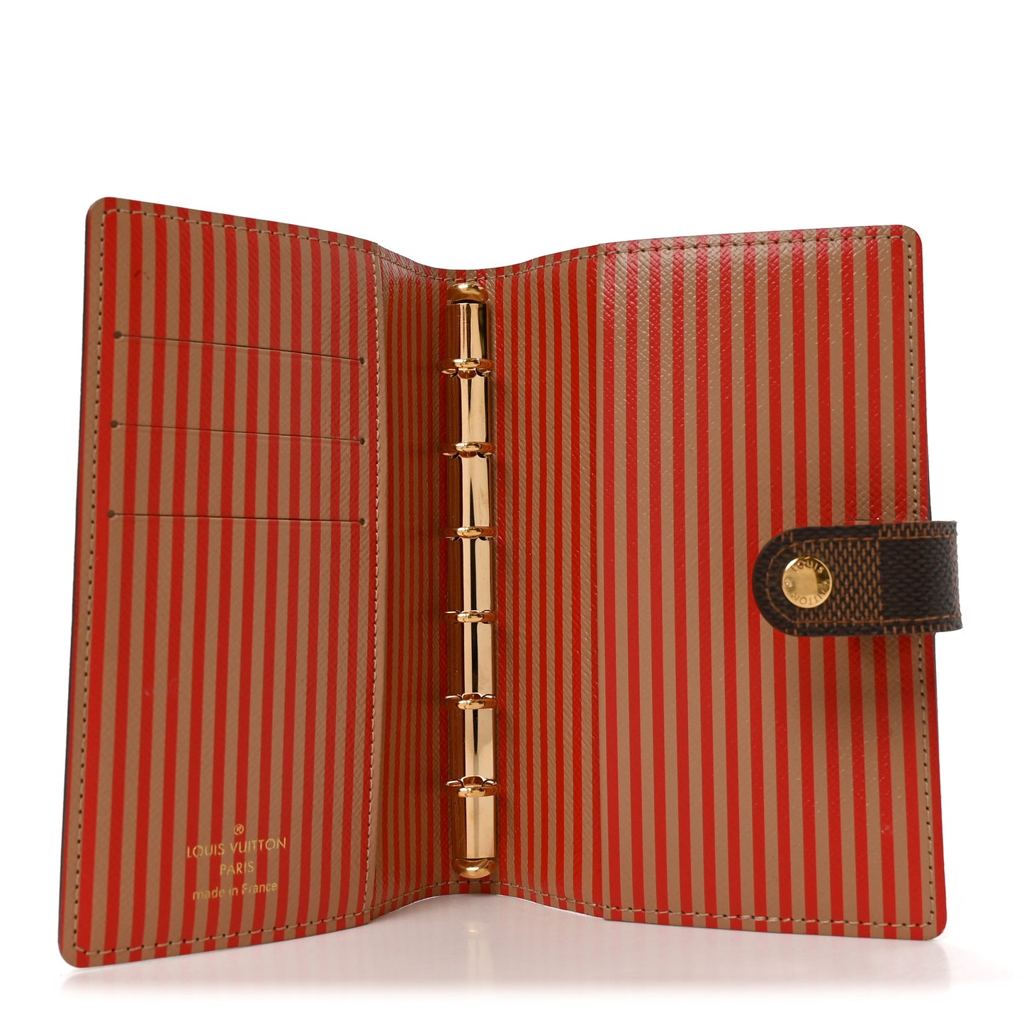 Damier Ebene Trunks and Bags Small Ring Agenda
