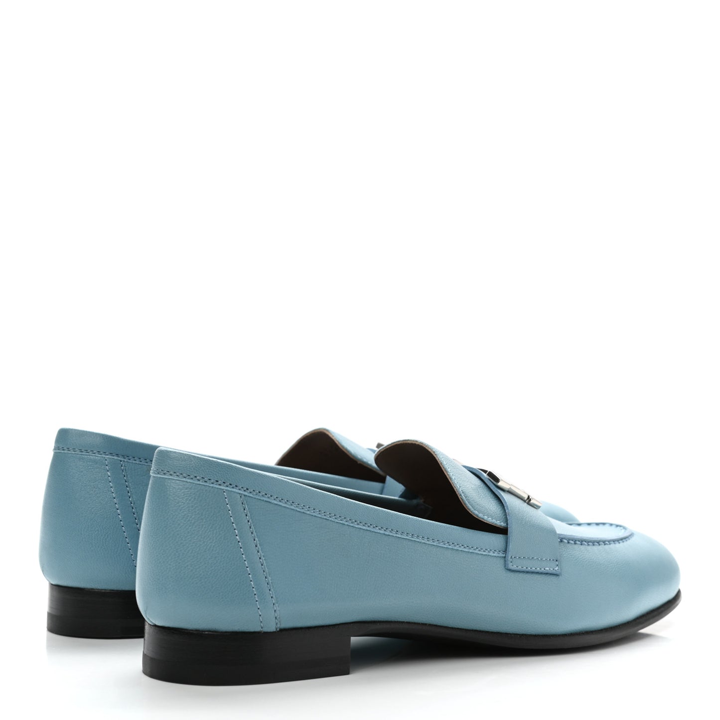 Goatskin Paris Loafers 37 Bleu Dorset