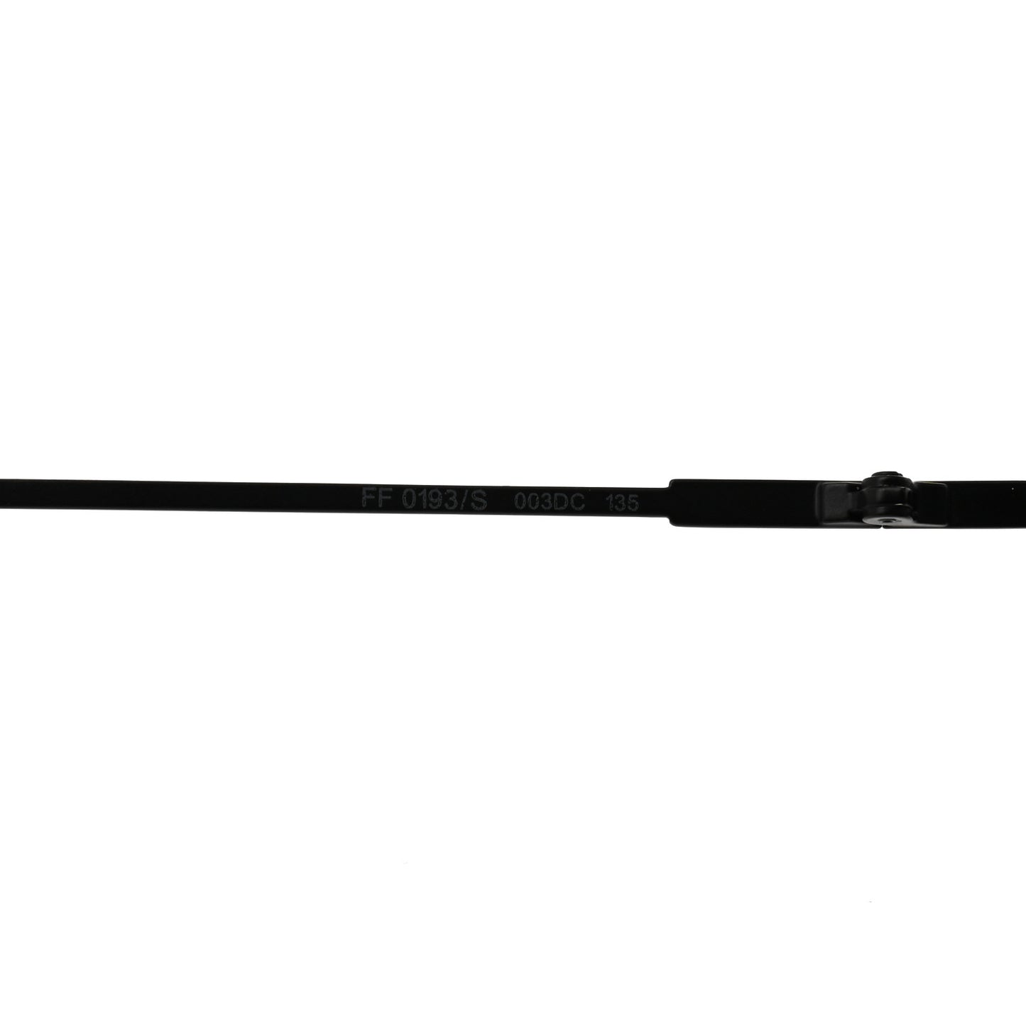 Metal Mirrored Eyeline Sunglasses FF 0193/S Black