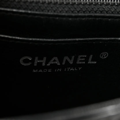 Chanel Patent Calfskin Quilted Mini Rectangular Flap Black 6 of 12