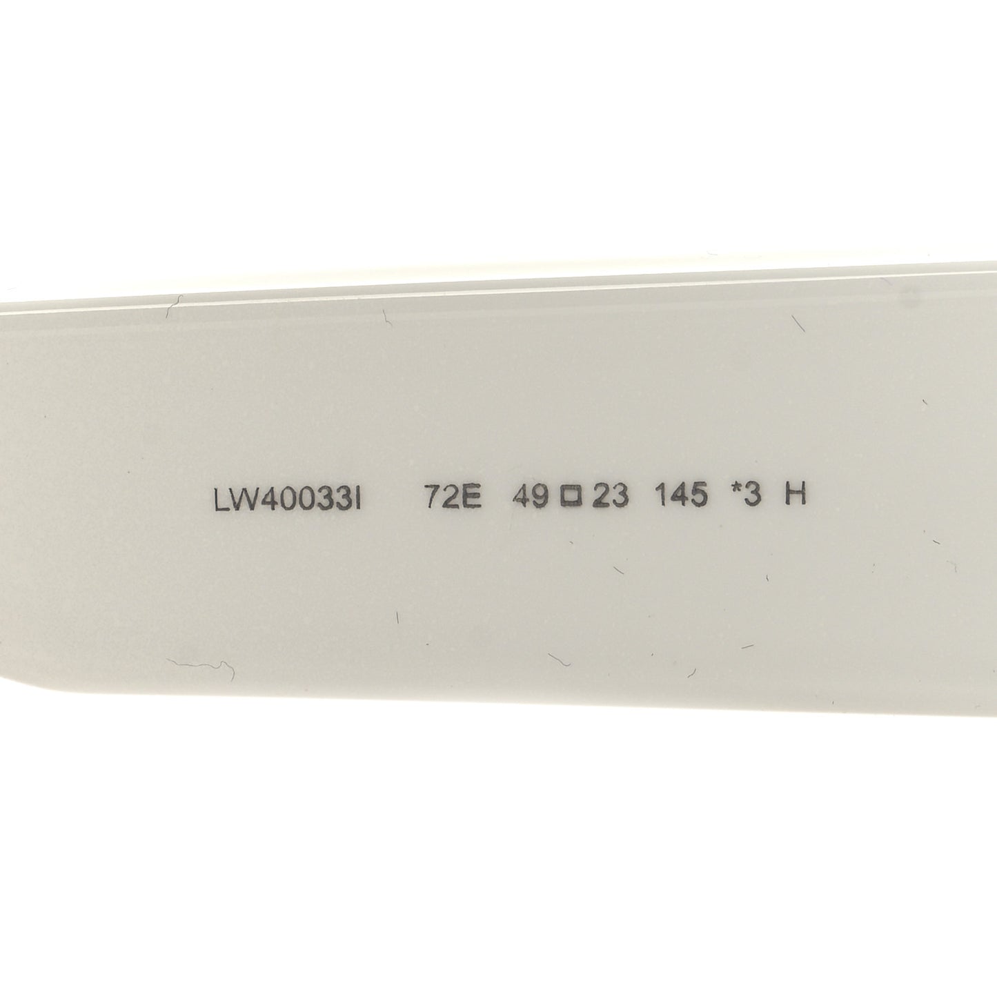 Acetate Sunglasses LW40033I White Pink