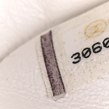 Chanel Caviar Quilted Medium Double Flap White 7 of 9