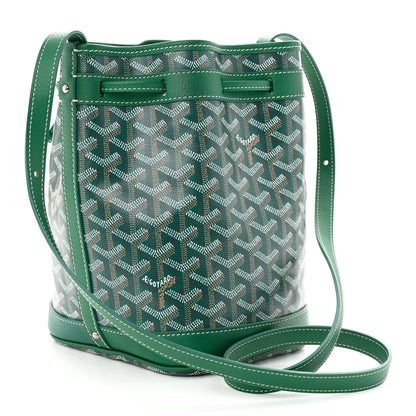 Goyard Goyardine Petit Flot Bucket Bag PM Green 3 of 9