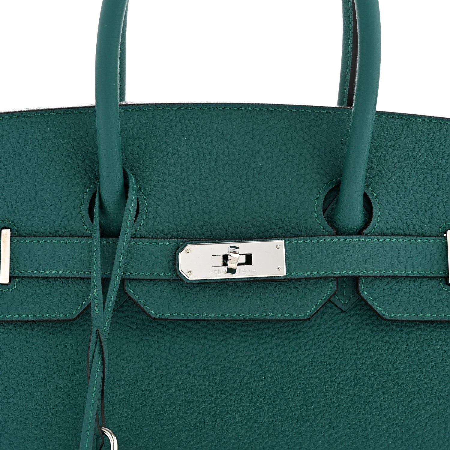 Hermes Togo Birkin 35 Malachite 8 of 14