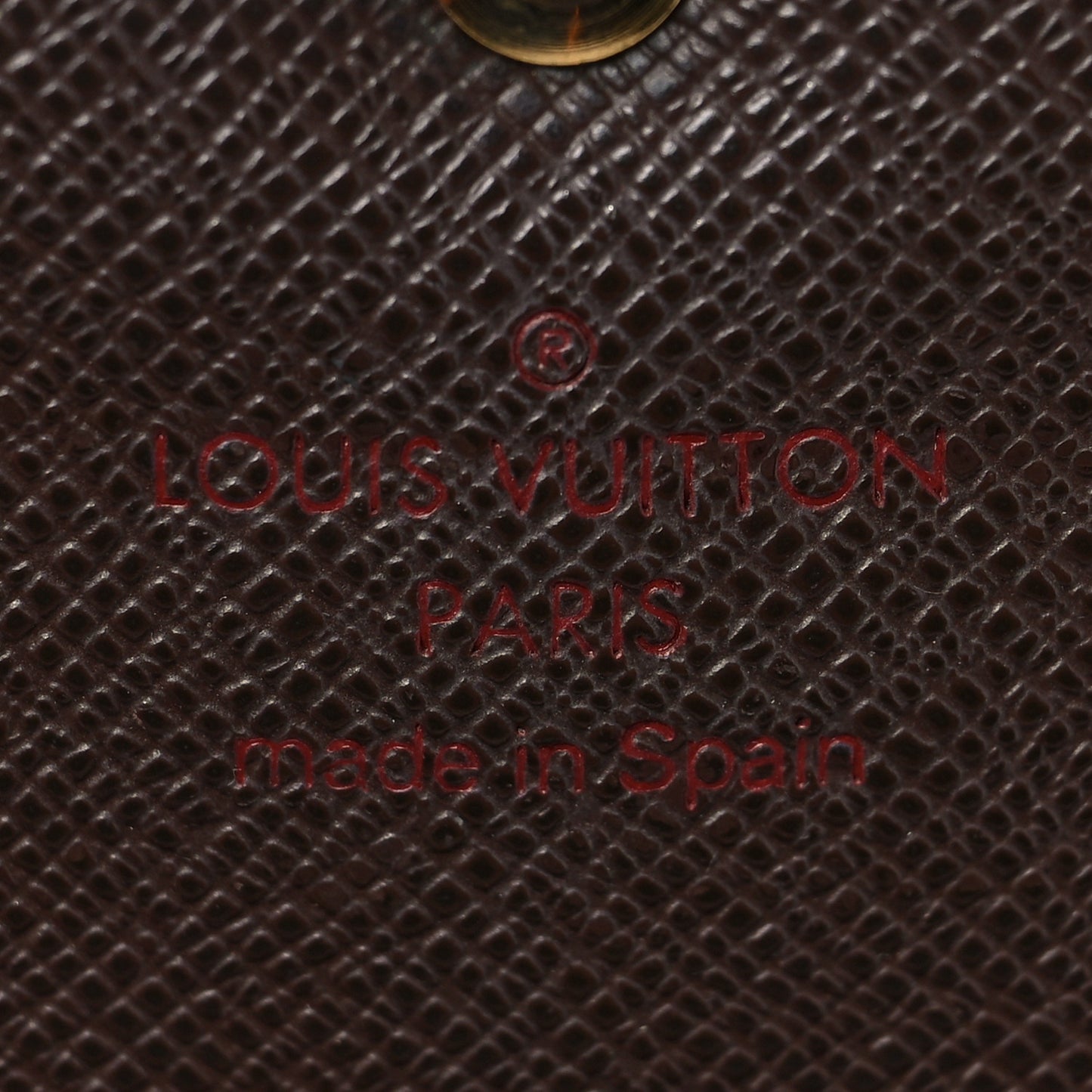 Damier Ebene Sarah Wallet