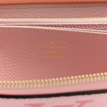Louis Vuitton Empreinte Monogram Giant By The Pool Zippy Wallet Bouton De Rose 6 of 7