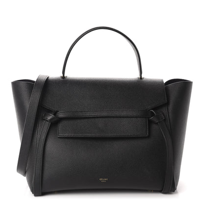 Celine Grained Calfskin Mini Belt Bag Black 1 of 12