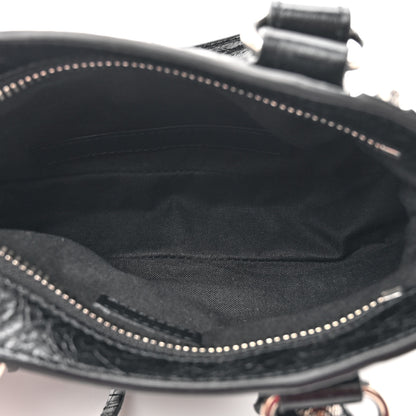 Balenciaga Agneau Arena Neo Cagole Mini Handbag Black 5 of 10