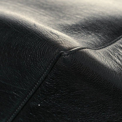 Celine Calfskin Large Clasp Cabas Black 8 of 19