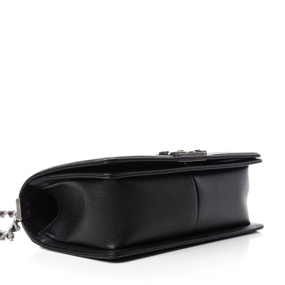 Chanel Caviar Quilted Medium Boy Flap Black 4 of 11