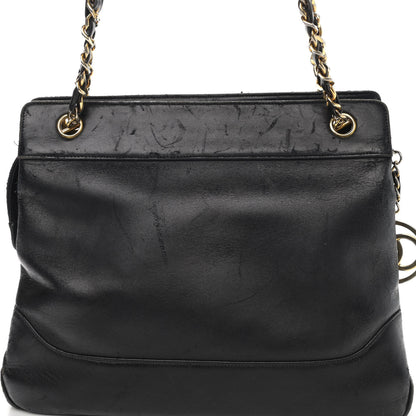 Chanel Lambskin CC Shoulder Bag Black 11 of 15