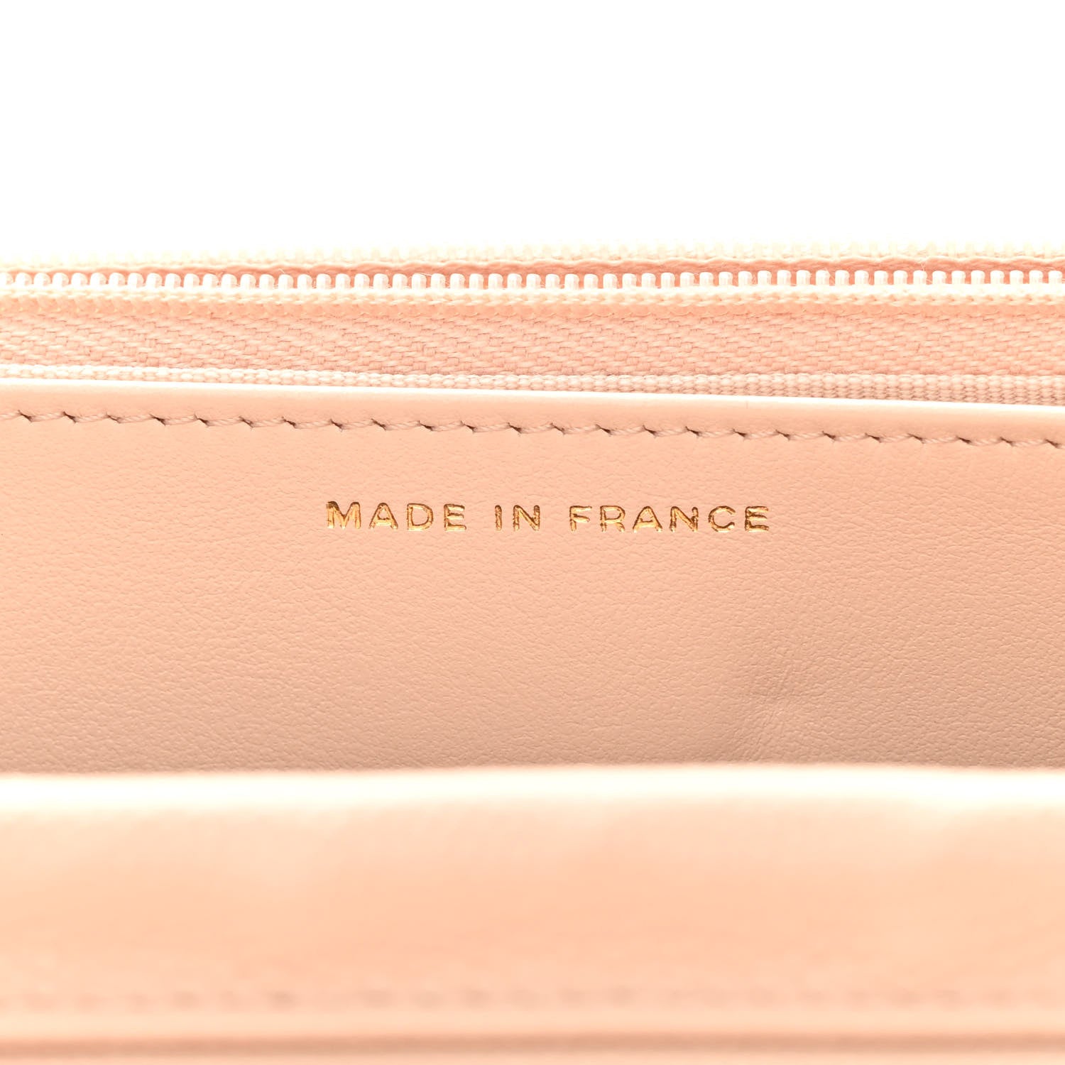 Chanel Caviar Quilted Wallet on Chain WOC Light Beige 7 of 15
