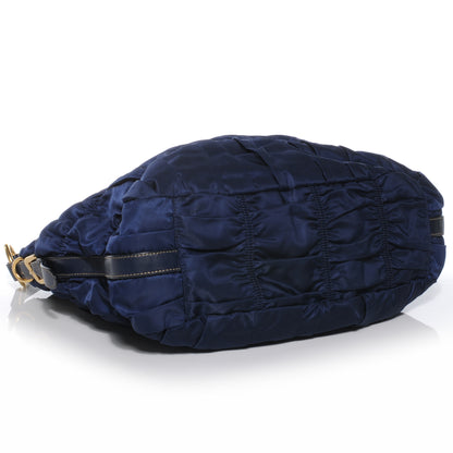Prada Tessuto Nylon Gaufre Shoulder Bag Baltico 5 of 9