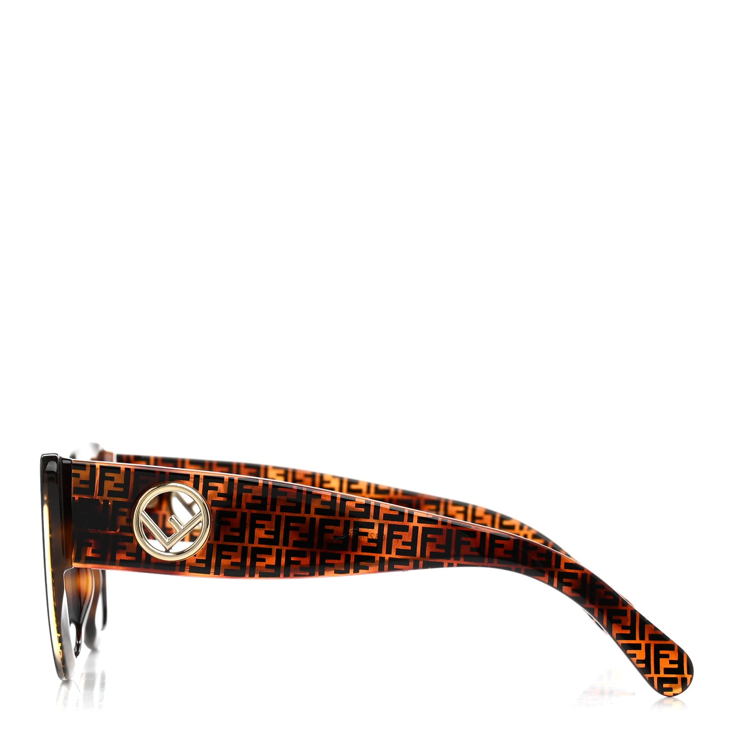 Acetate F is Fendi FF 51mm Cat Eye Sunglasses 0327/S  Tortoise Camouflage