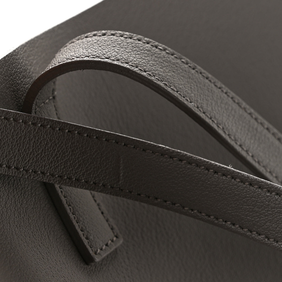 Calfskin Large Shopping Tote Granite