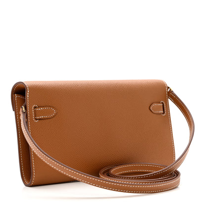 Hermes Epsom Kelly Wallet To Go Gold 3 of 7