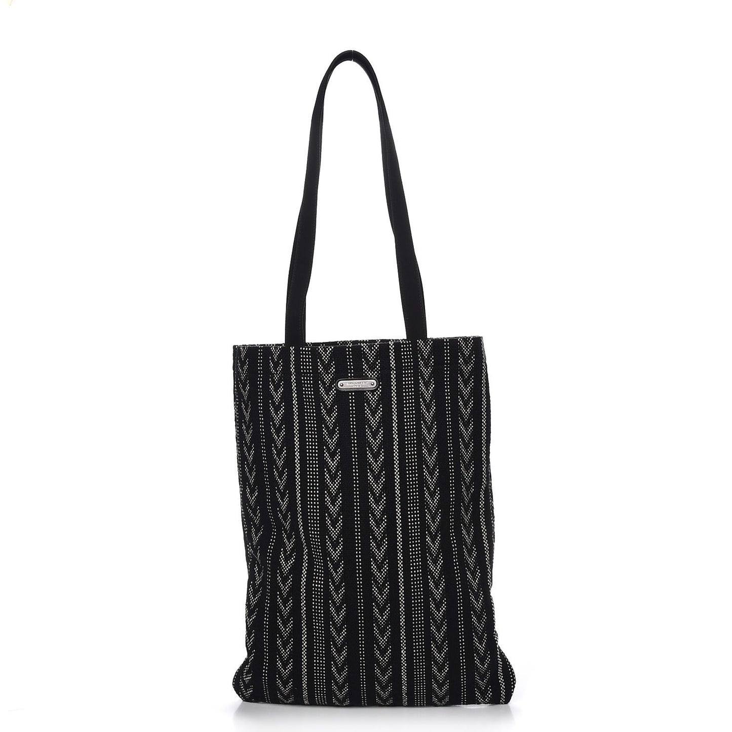 Canvas Tote Black Ivory