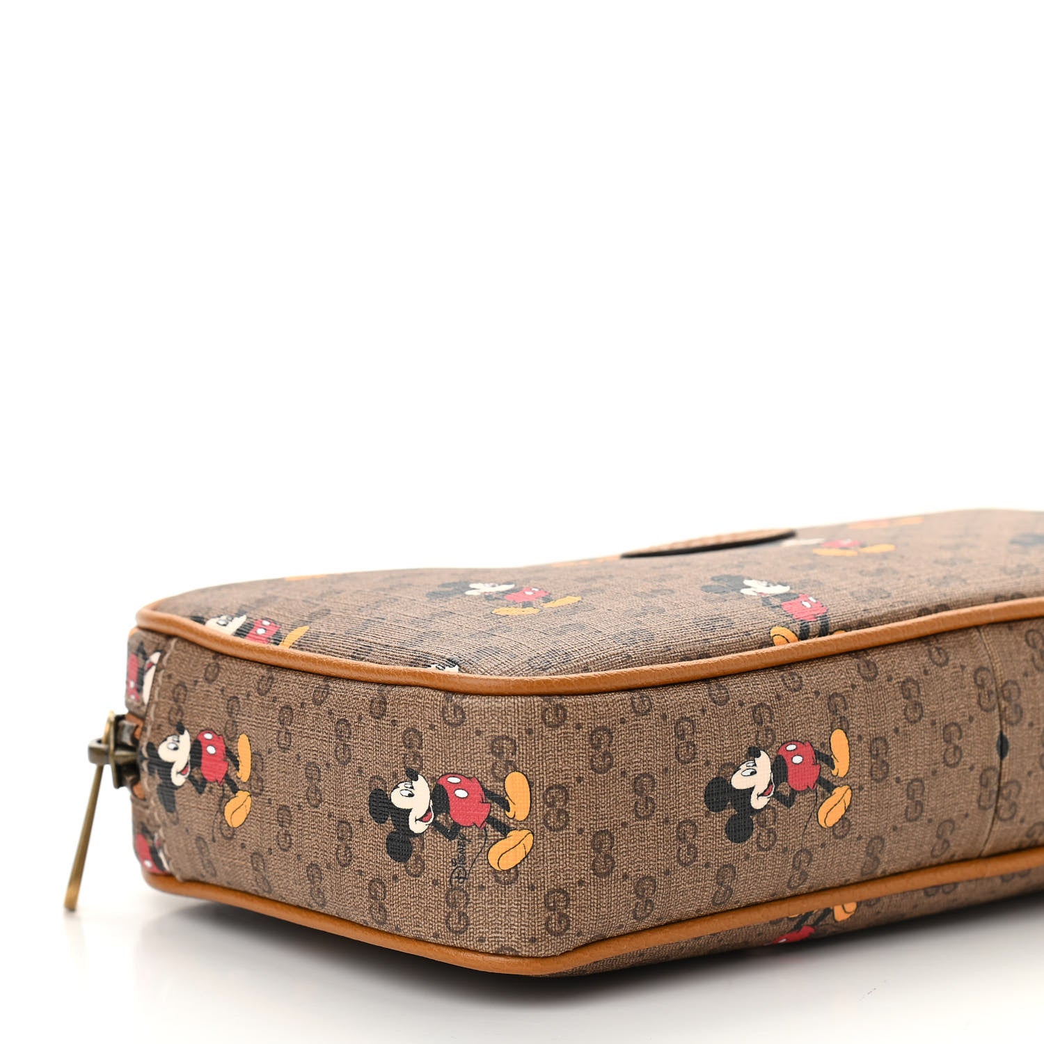 Gucci X DISNEY Mini Vintage GG Supreme Monogram Mickey Mouse Small Belt Bag Beige Vintage Sun Oil 9 of 10