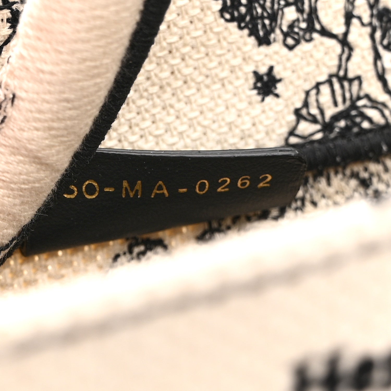 Christian Dior Canvas Embroidered Small Zodiac Toile De Jouy Book Tote Latte 7 of 10