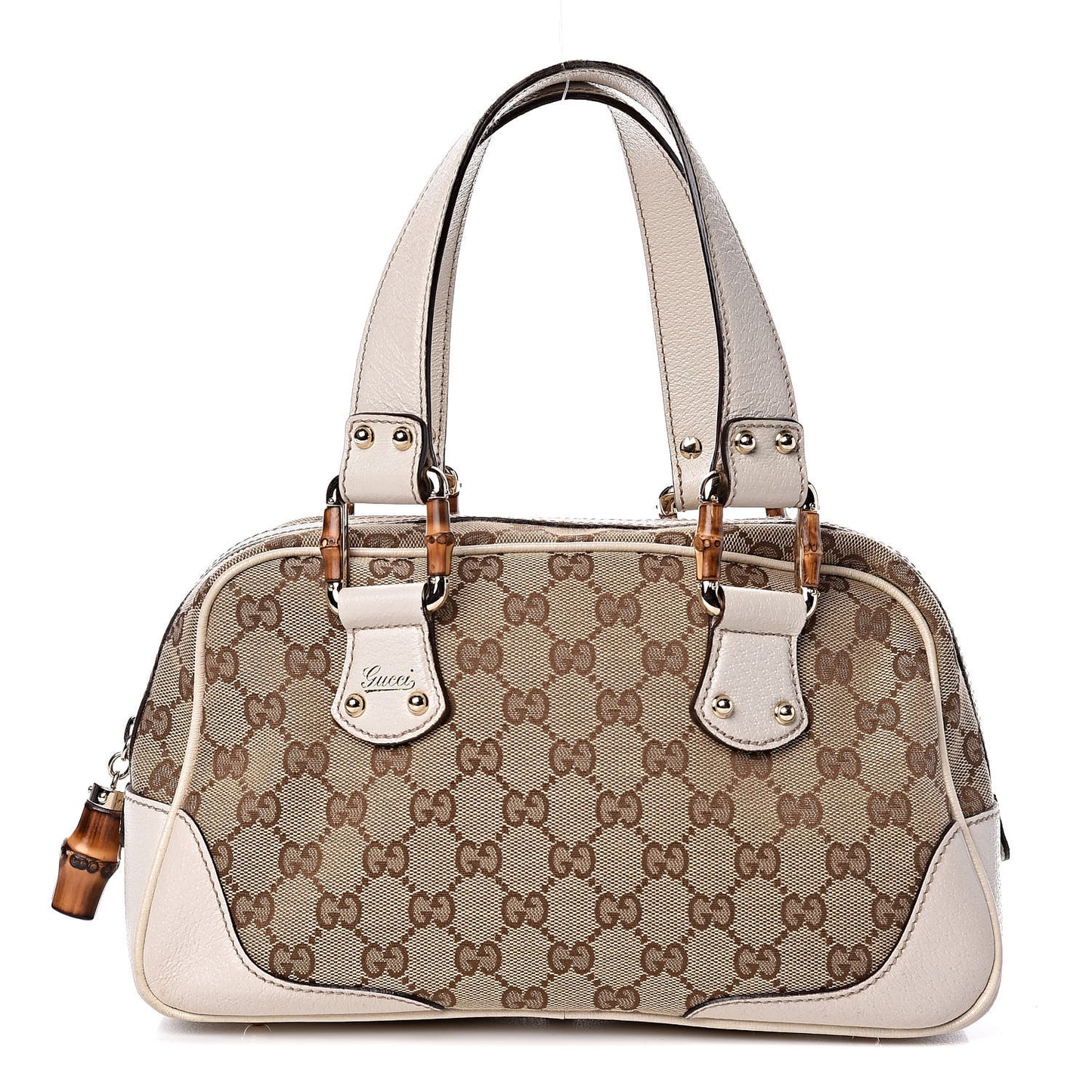 Monogram Bamboo Boston Off White