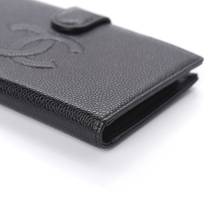 Chanel Caviar Timeless CC French Wallet Black 7 of 10