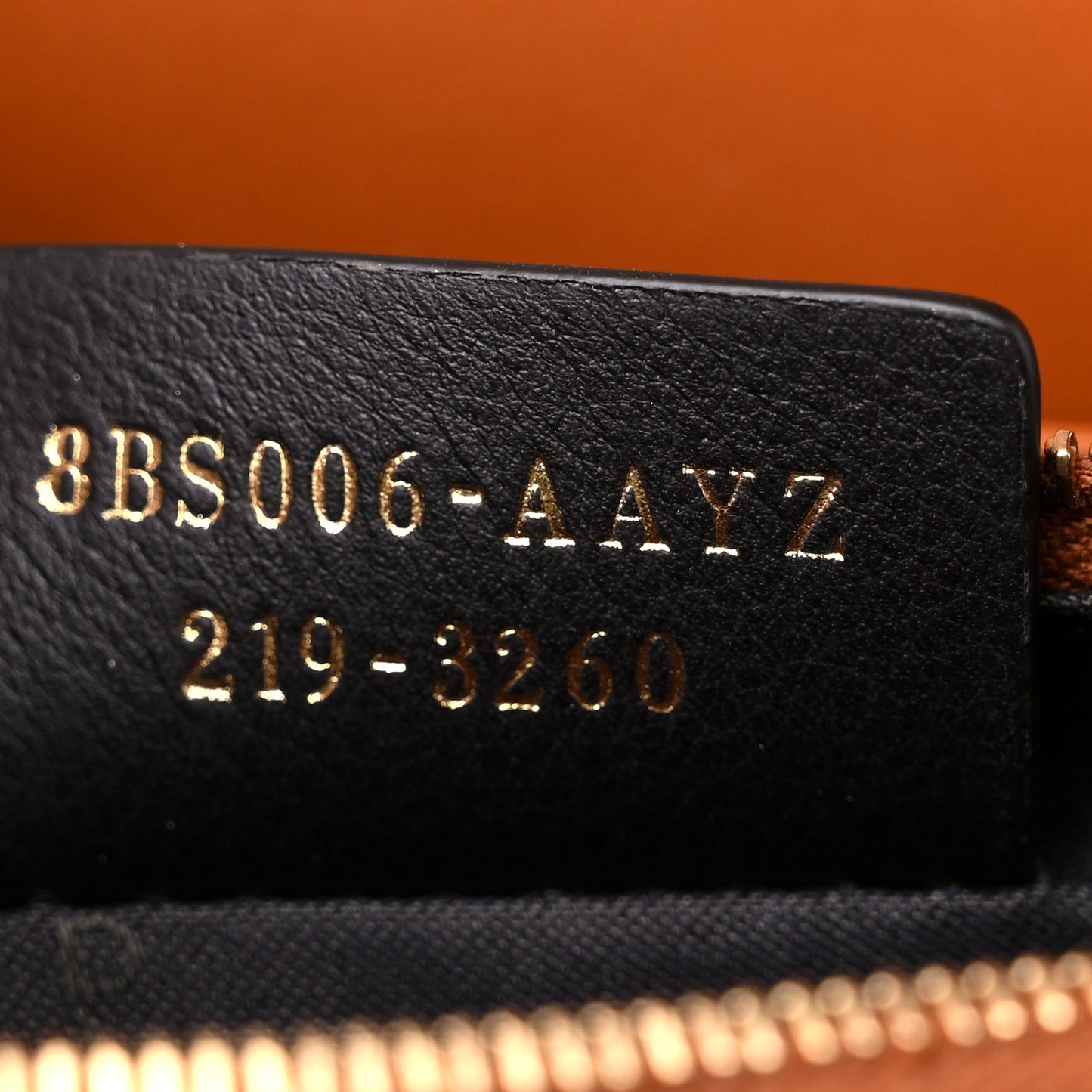 Vitello King Tamponato Logo Embossed Medium Wallet On Chain Cuoio