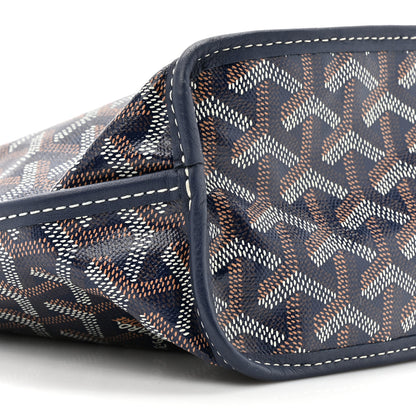 Goyard Goyardine Reversible Mini Anjou Navy 15 of 16