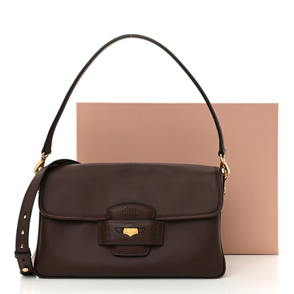 Miu Miu Fine Calf Penny Shoulder Bag Radica 10 of 10