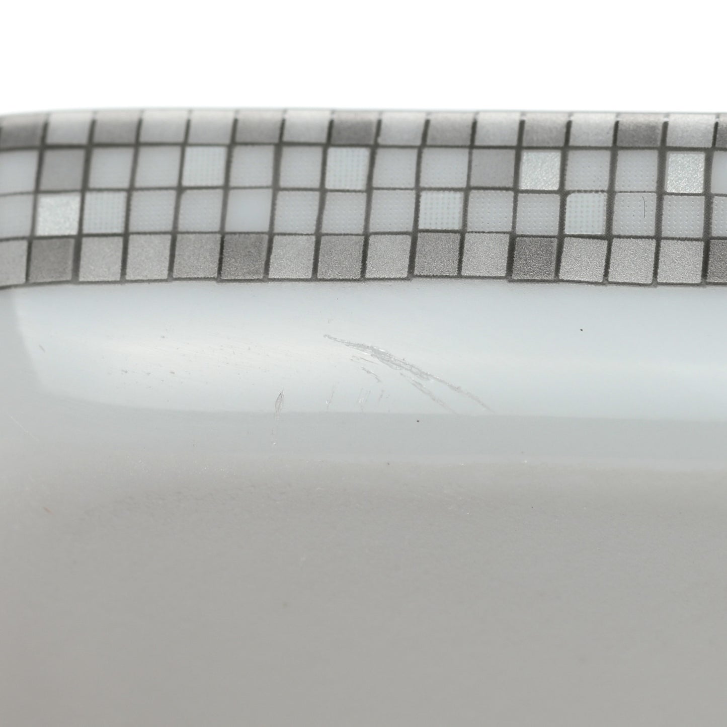 Porcelain Mosaique Au 24 Sushi Plate Platine