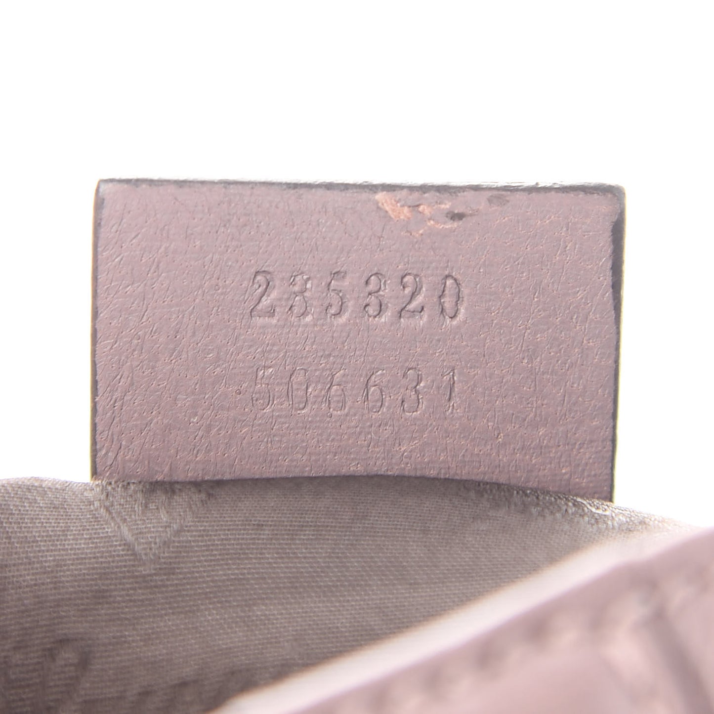 Calfskin Bamboo Croisette Evening Bag Mauve
