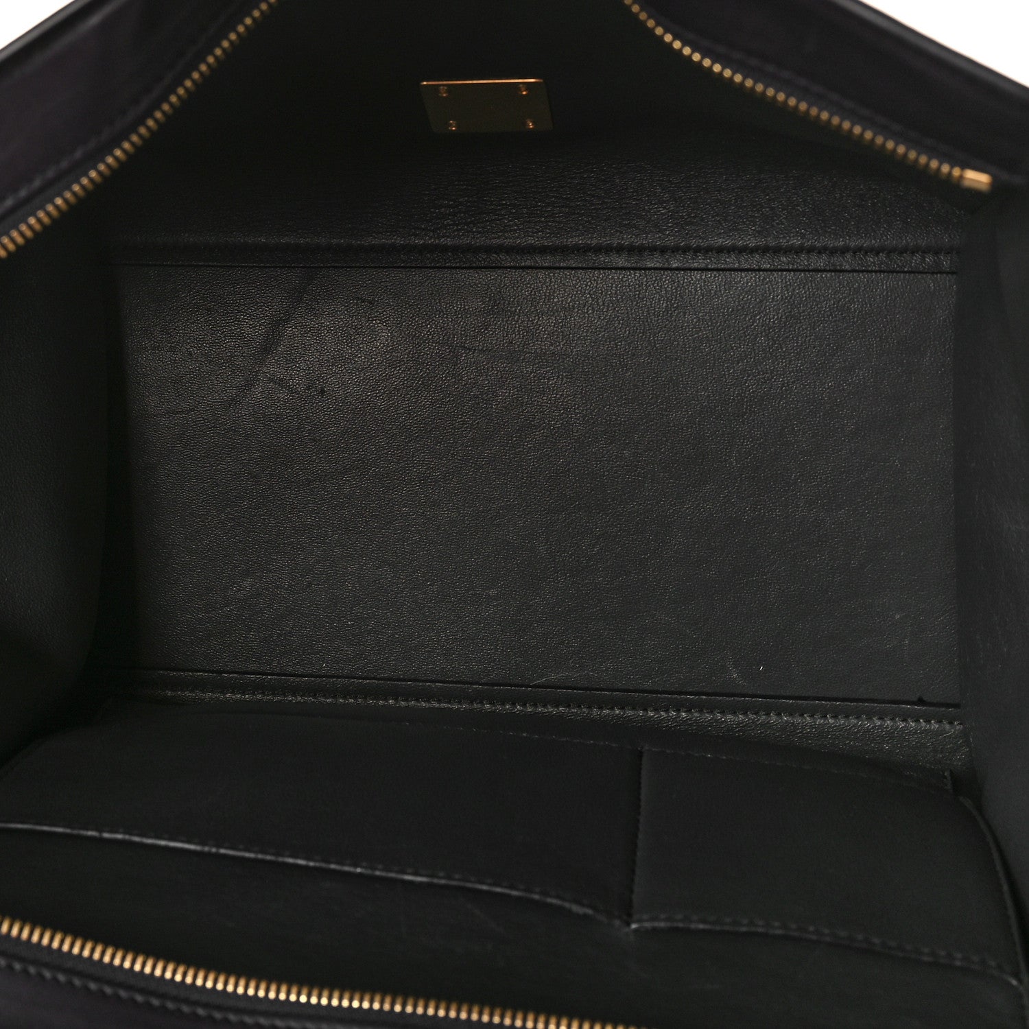 Celine Smooth Calfskin Medium Tri-Color Trapeze Anthracite 4 of 10