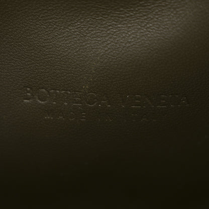 Bottega Veneta Nappa Intrecciato Teen The Lauren 1980 Clutch With Chain Khaki 6 of 12