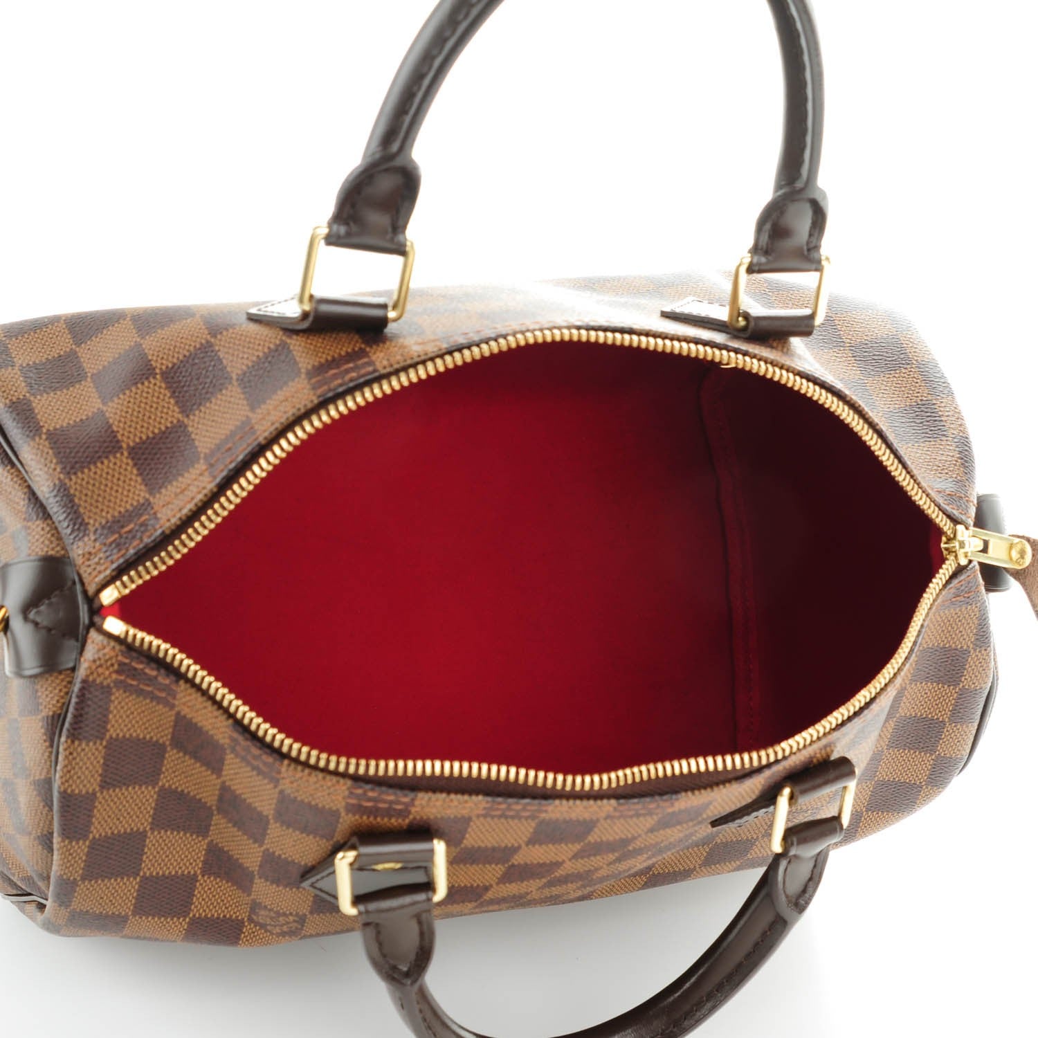 Louis Vuitton Damier Ebene Speedy 30 6 of 7