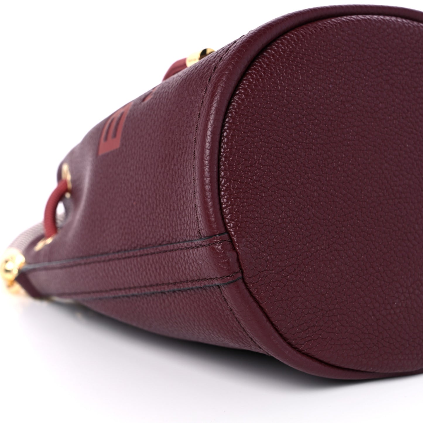 Grained Calfskin The Bucket Bag Chianti