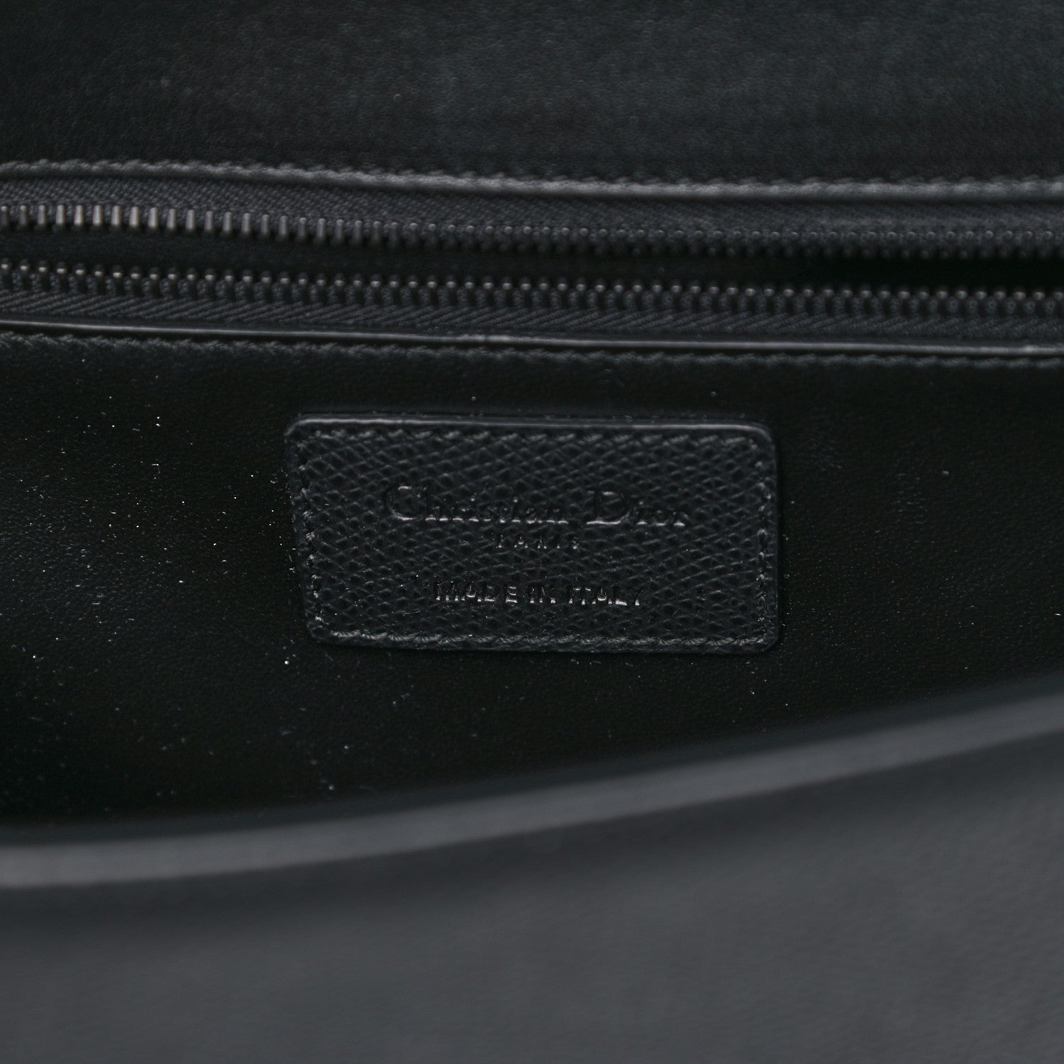 Christian Dior Ultra Matte Grained Calfskin 30 Montaigne Flap Bag Black 6 of 13